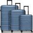  Essentials 11 4 Rollen Kofferset 3-teilig mit Dehnfalte Variante cool blue