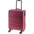  4700 4 Rollen Kabinentrolley 55 cm mit Dehnfalte Variante red