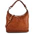  Vittoria Schultertasche L Leder 40 cm Variante cognac