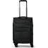  Mauritius 4 Rollen Kabinentrolley S 58 cm mit Dehnfalte Variante schwarz