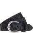  Gürtel Leder Variante black-anthracite | 90 cm