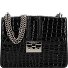  Roros Umhängetasche 21 cm Variante croco print black