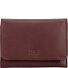  Arva Geldbörse RFID Schutz Leder 12 cm Variante wine