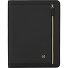  Amelie Women's Zippered Padfolio with Tablet Pocket Variante black